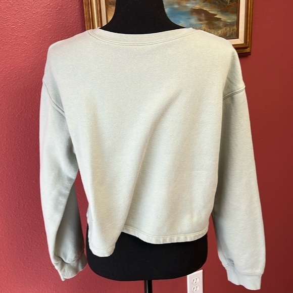 Star Wars The Mandalorian Baby Yoda The Child Grogu Cropped Sweatshirt - Picture 6 of 7